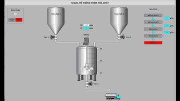 Hướng dẫn lập trình PLC - SCADA Điều khiển trộn hóa chất