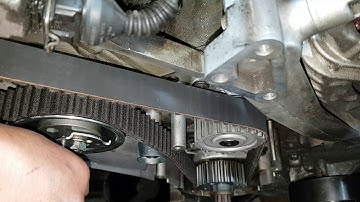 2003 audi A4 2.0 timing belt tension adjustment