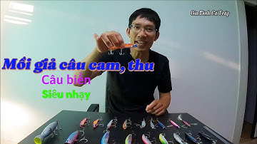 Những con mồi câu cá Cam, Thu , câu Lure và Jig biển nhạy nhất quả đất | GĐCT | Câu cá ở Nhật