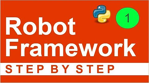Robot Framework Beginner Tutorial 1 - Getting started with Robot Framework Step by Step  💧💧