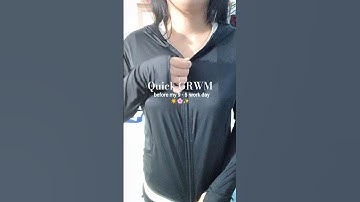 Quick GRWM - before my 9 - 5 work day🌸 #asmr #grwm #skincareroutine #morningroutine #selfcare