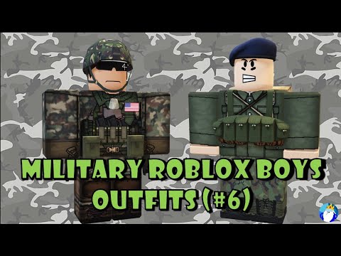 Roblox Military Boys Outfits [#6] - YouTube