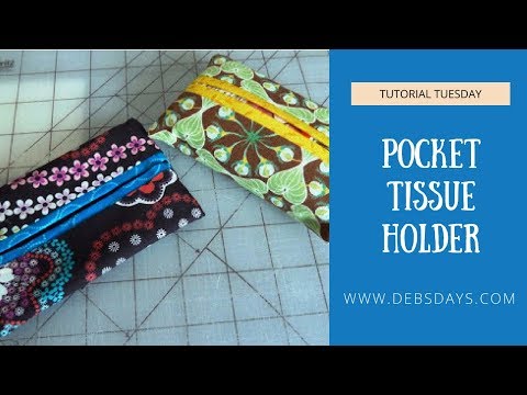 Pocket Tissue Holder - YouTube