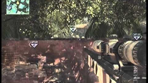 Call Of Duty MW3 Village Jump Shot No Scope