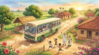 1990s Summer Holidays ☺️| Grandma’s Village, Mango Orchards & Childhood Memories | Ghibli Style ASMR screenshot 1
