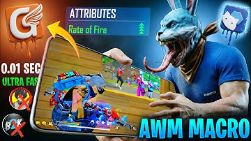 Fast ⏩ AWM Macro Mobile 😱 | GG GAME SPACE 🔥