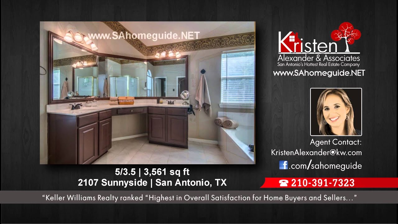 Stone Oak Homes for Sale! 2107 Sunnyside, Best Realtor of San Antonio