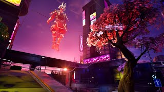 Mega City morning  Fortnite Ambience