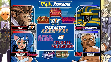 CAPCOM Fighting Evolution [CFC2/XBOXOne] #CFE TEAM BATTLE CARNIVAL: Felicia & Leo v Anakiris & Urien