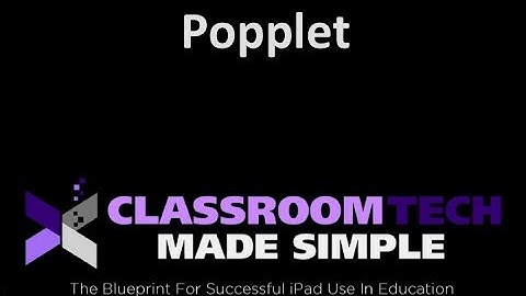 How to use the app Popplet
