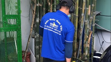Siêu âm rò rỉ nước ngầm tại quận 8| Điện Nước Nam Việt