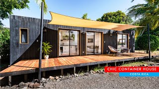 40 foot Shipping Container Upcycled into a Beautiful Home