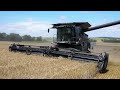 Moisson  harvest 2021  fendt ideal 8pl  macdon flex draper  dmonstration groupe rullier