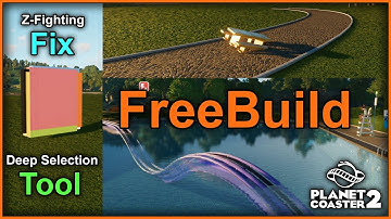 Planet Coaster 2 Modding: FreeBuild + Extra Build Tools