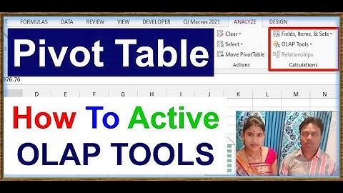 Understand OLAP, MDX and Business Intelligence in excel | USING THE CUBE FUNCTION |