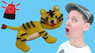 tiger escape from the zoo song with matt dream english kids