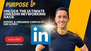 Unlock the Ultimate LinkedIn Networking Hack: Export & Organize Contacts Like a Pro!