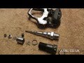 Shimano SPD pedal clean repair stripdown