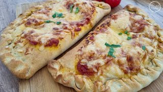 كالزوني إيطالي وصفة احترافية ساندويتش البيزا الإيطالية أحلى كالزوني بالبيت Calzone Pizza