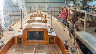 This Is Our Boat?! Visiting the CAPE GEORGE BOATYARD  [S4E9]