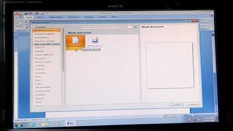 CBSE GRADE 3 COMPUTER CH 7 MICROSOFT WORD 2007