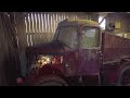 Preparing 1945 Scammell Highwayman for first engine start in 20 years