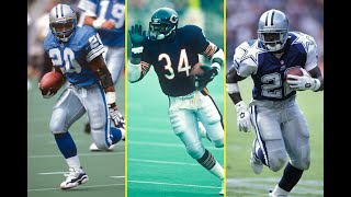 Top 10 Best NFL Running Backs of all time