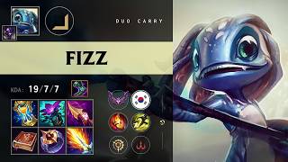 Fizz Carry vs Syndra - KR Master Patch 26.15