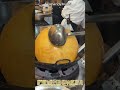 職人の手技！高熱の油で生地を限界まで膨らませる巨大麻球の成形工程 #worker #process #chef #cooking #streetfood