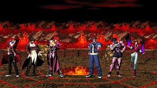 (KOF MUGEN) TEAM YAGAMI VS TEAM OROCHI