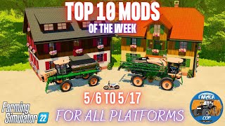 TOP 10 MODS OF THE WEEK - Farming Simulator 22