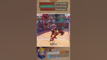 Average Reinhardt vs Reinhardt Fight | #overwatch #ow #overwatch2 #ow2 #reinhardt #gameplay #1v1