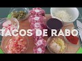 los 🤤😇MEJORES*{TACOS DE COLITA de RES} RicardoVG easyFOOD