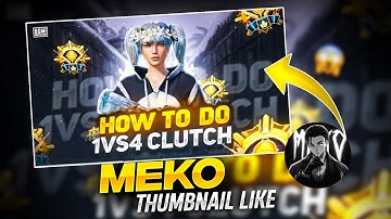 Make thumbnail like @Sarjuislive  Thumbnail like Kemo bgmi thumbnail pack kemo thambnailtutorial