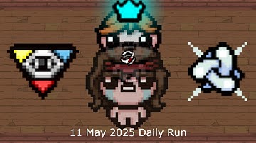 The Binding of Isaac Daily Run 11 May 2025