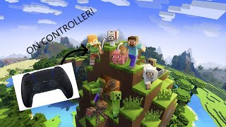 How To Play Minecraft Java Edition On Controller!