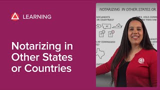 Can I Notarize Documents In Other States Or Countries?