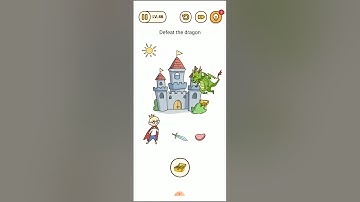 Brain find level 46 ,Defeat the dragon