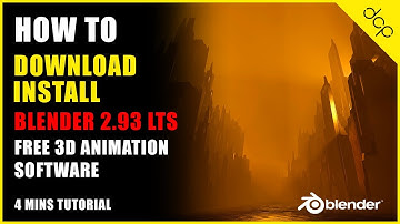 How to download and install Blender 2.93 LTS