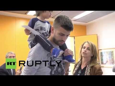 Video: Gerard Pique Elections Catalonia