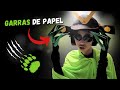 Tutorial para garra de monstro de papel