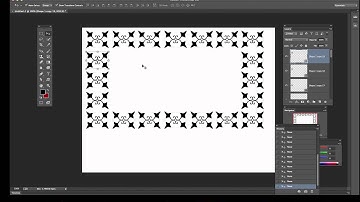 Photoshop CC : Create frames / border effects using multiple shapes in Photoshop