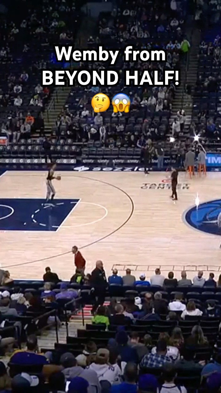 Victor Wembanyama hits the UNREAL SHOT from the other end of the court! ??|#Shorts