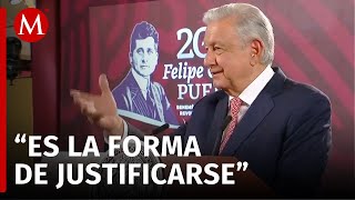 AMLO acusa calumnias contra Mario Delgado y Rocío Nahle