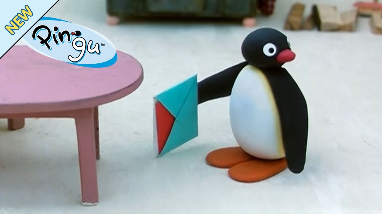 Pingu hides a letter - Pingu Official Channel