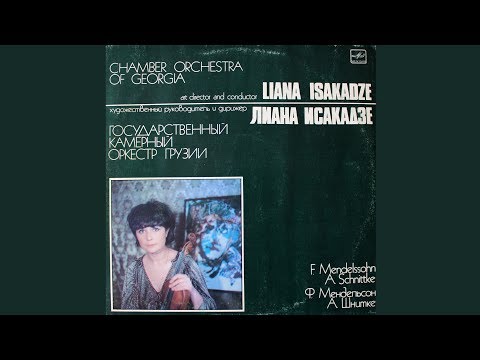 Liana Isakadze plays Mendelssohn \u0026 Schnittke [1984] (Vinyl Rip)