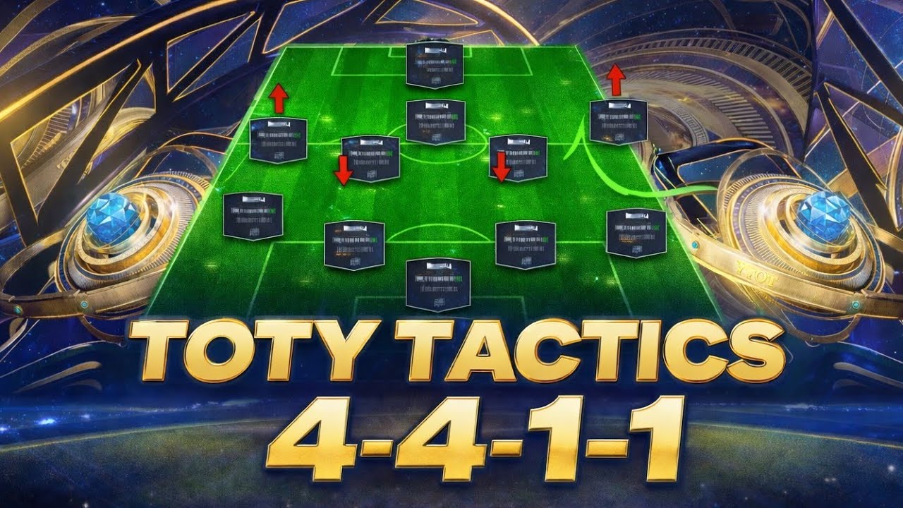 FC 26 The Ultimate TOTY 4-4-1-1 TACTICS 😈 AFTER PATCH These NEW Settings Are Totally BROKEN!