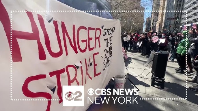 Health Aides Wrap Up Hunger Strike To End 24 Hour Shifts Ends