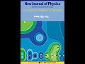 New journal of physics  wikipedia audio article