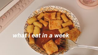 what i eat in a week 🍜 — food diaries #3